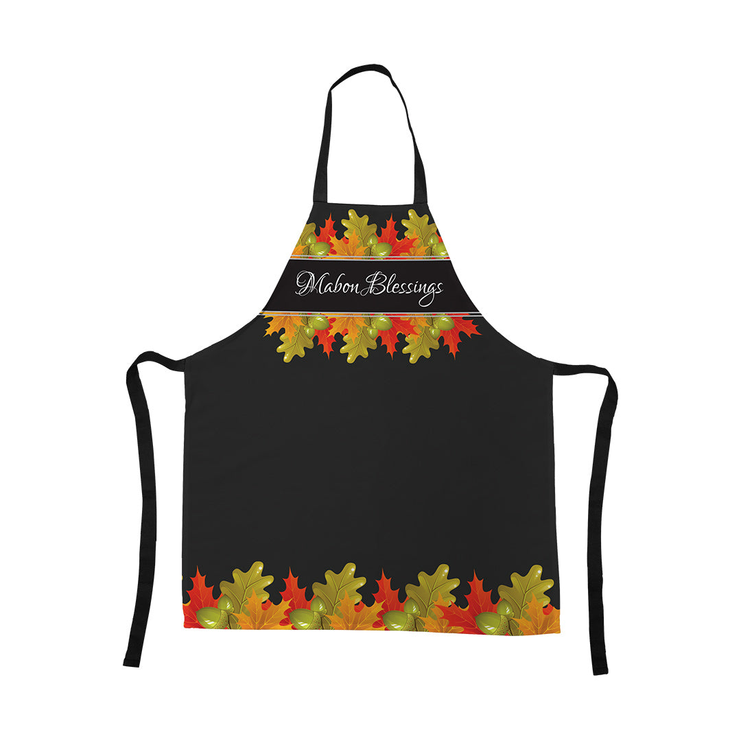 Apron Mabon Blessings Leaves