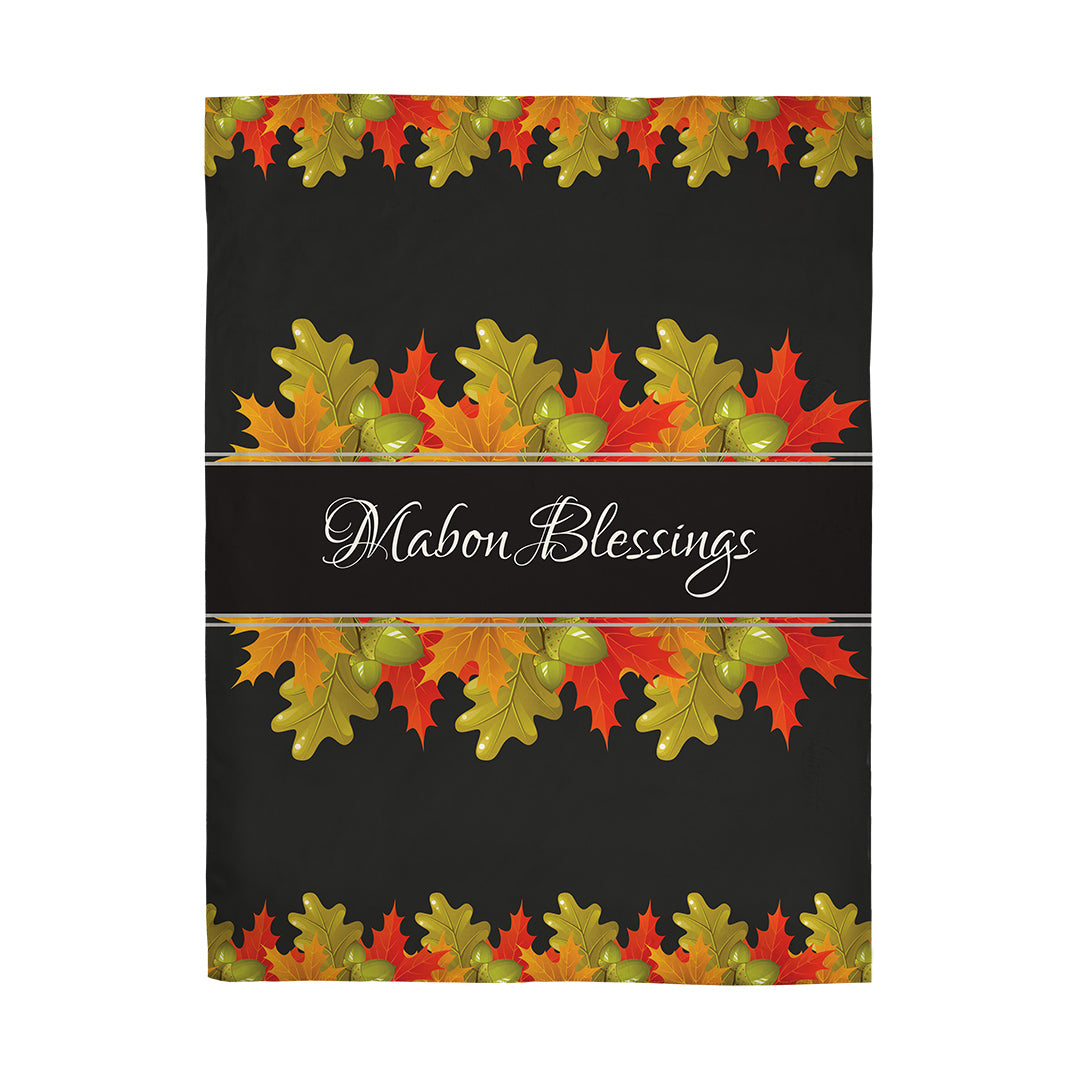 Blankets Mabon Blessings Leaves