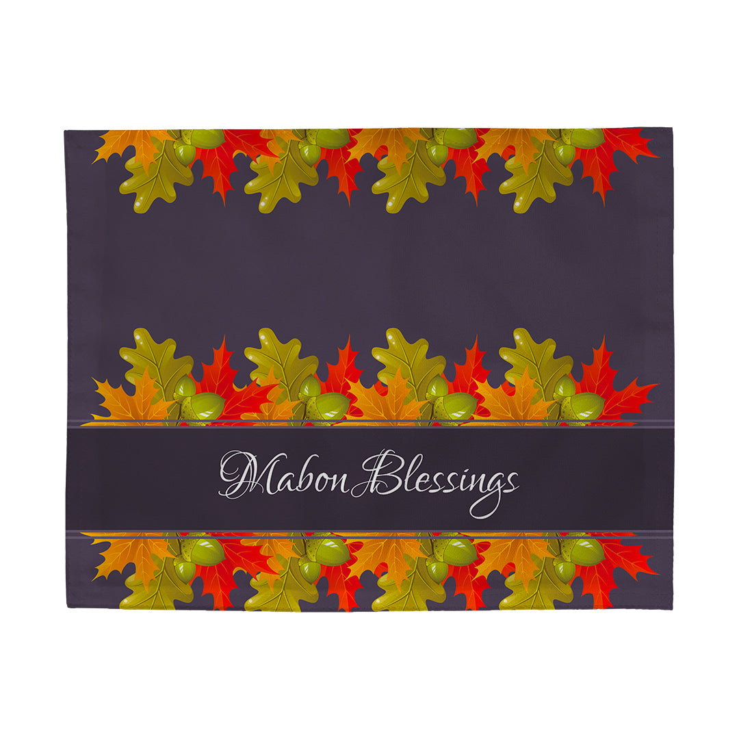 Placemats Mabon Blessings Leaves