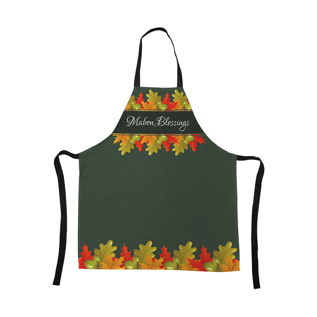 Apron Mabon Blessings Leaves