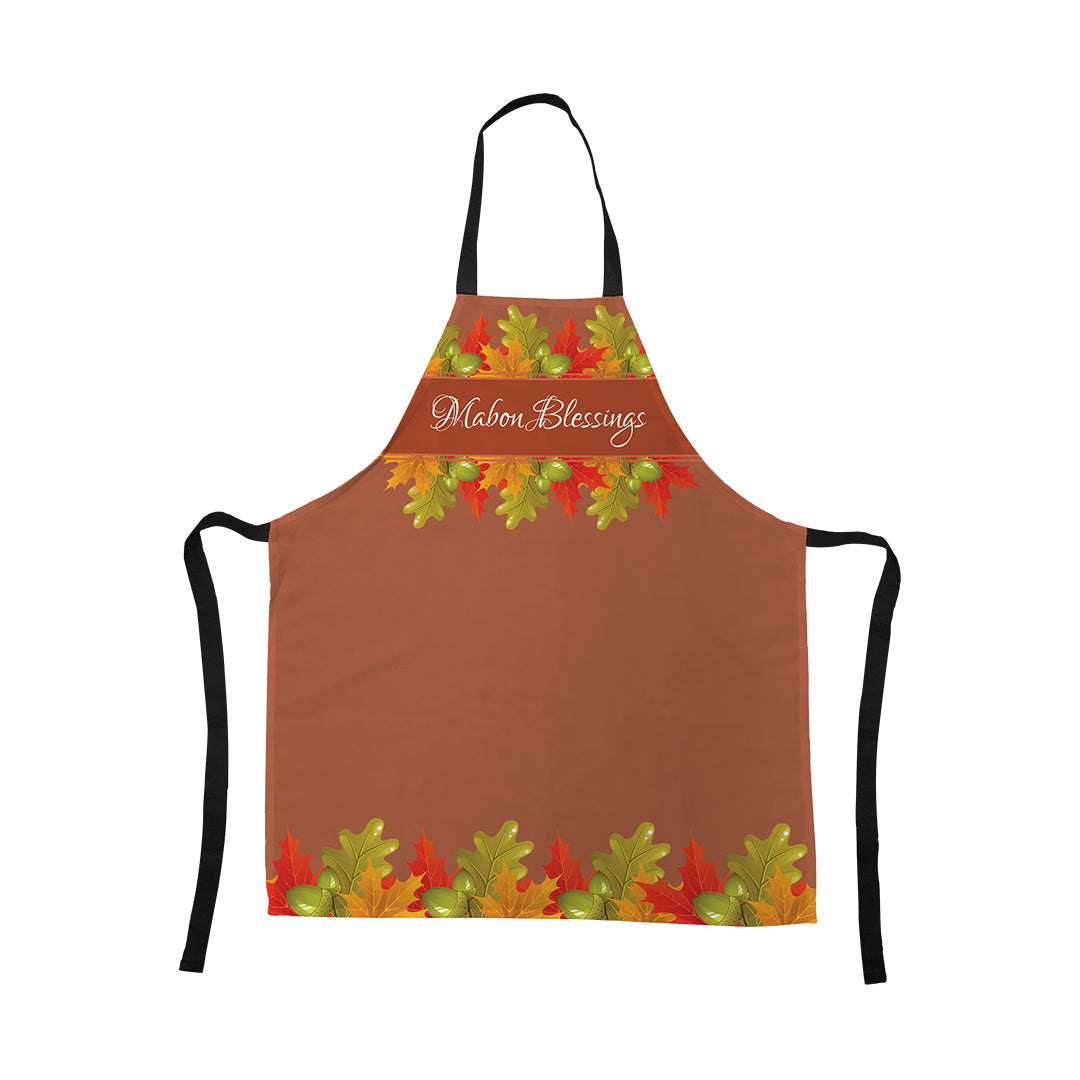 Apron Mabon Blessings Leaves