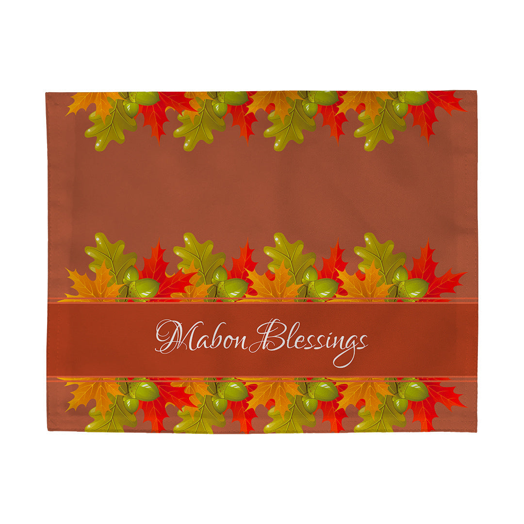 Placemats Mabon Blessings Leaves