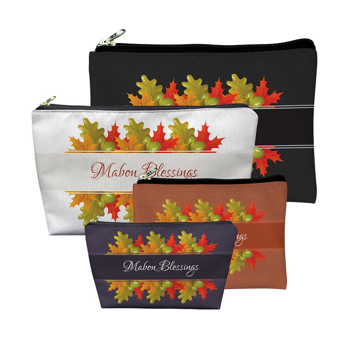 Pouches Mabon Blessings Leaves