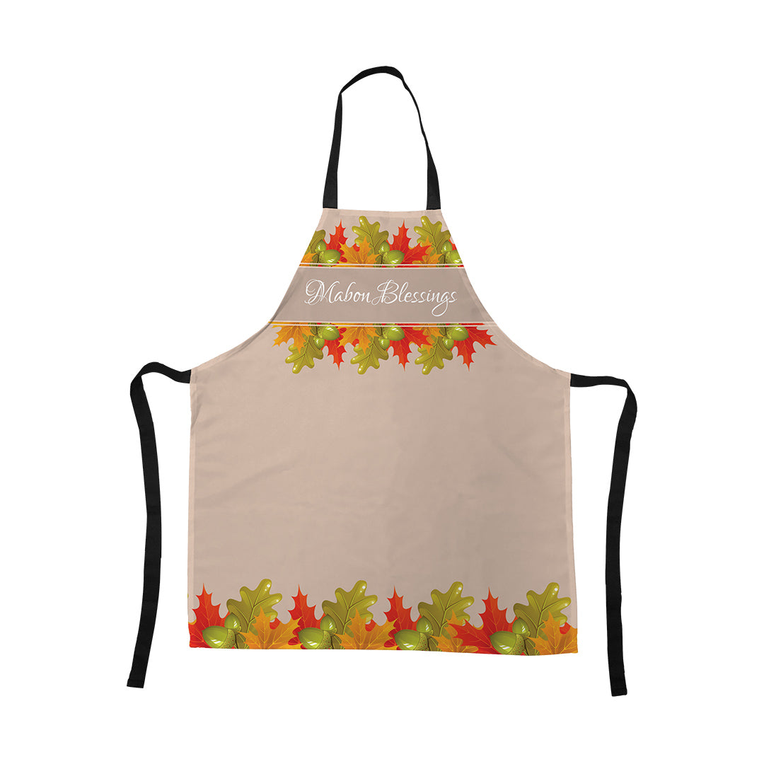 Apron Mabon Blessings Leaves