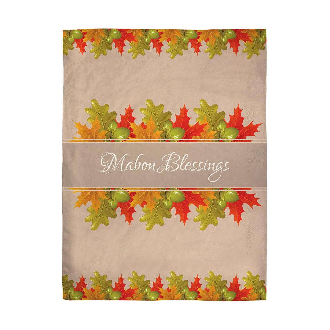 Blankets Mabon Blessings Leaves