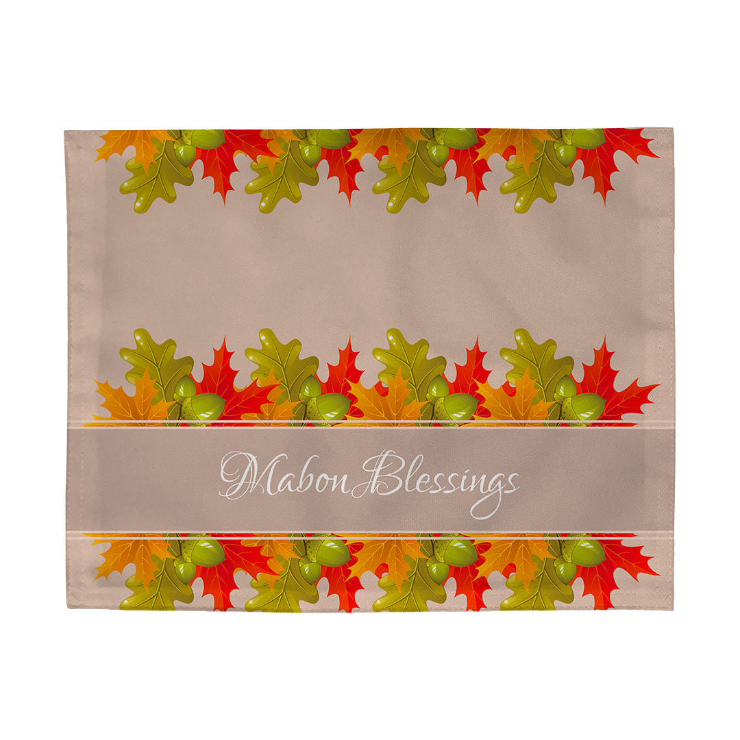 Placemats Mabon Blessings Leaves