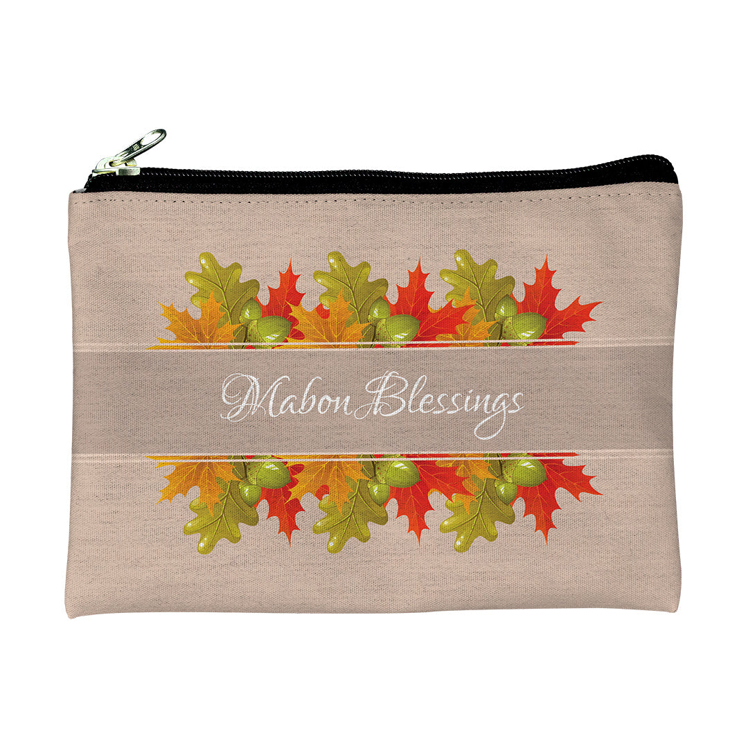 Pouches Mabon Blessings Leaves