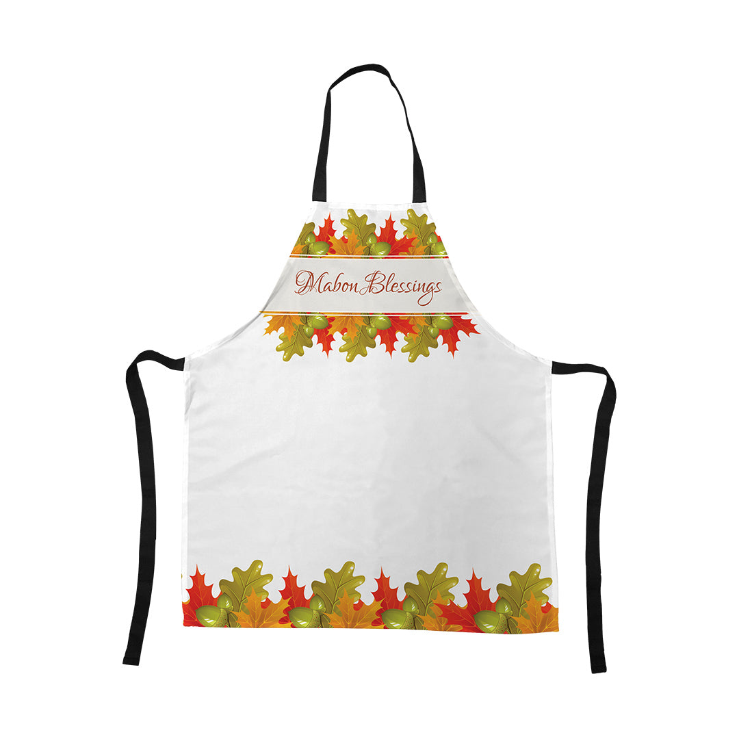 Apron Mabon Blessings Leaves