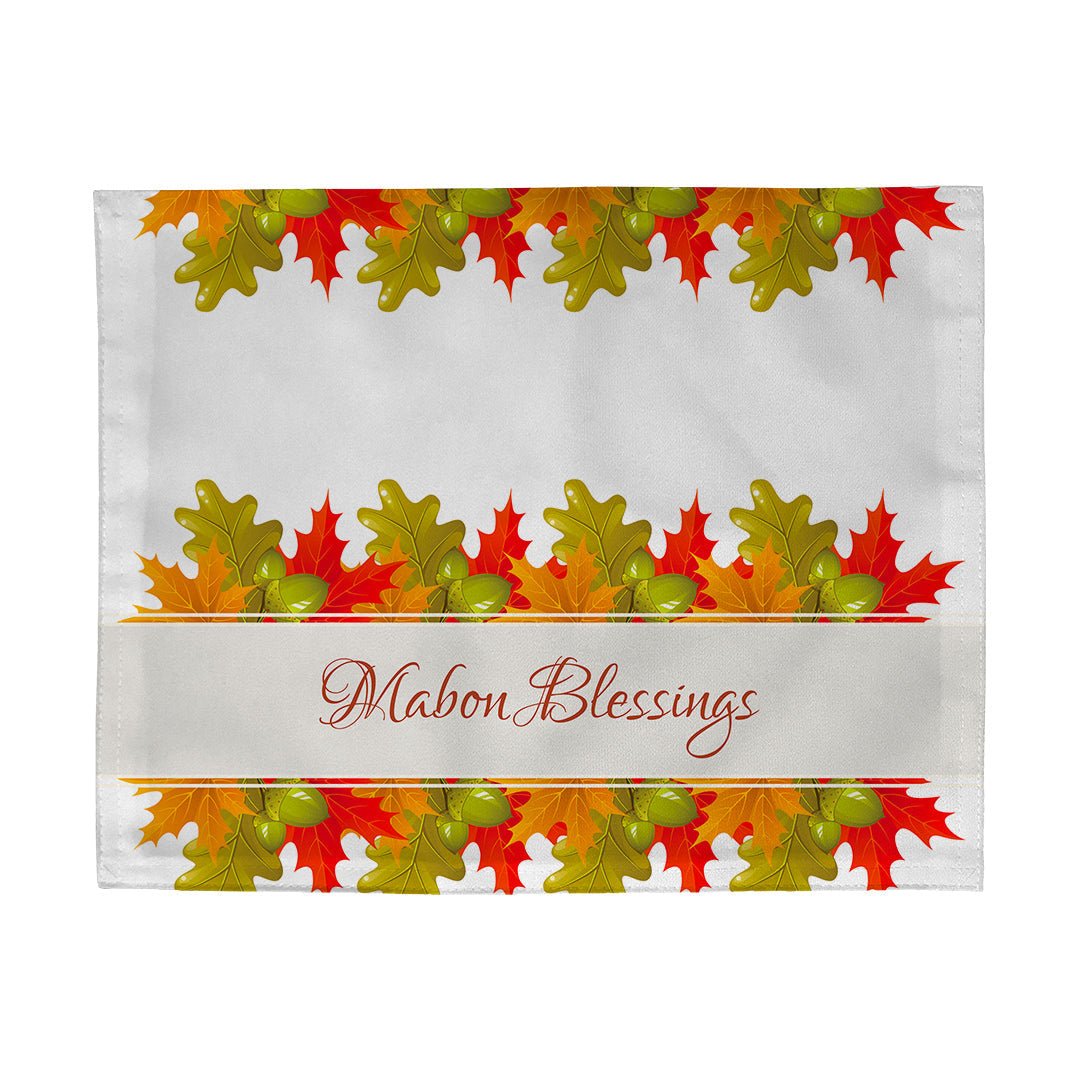 Placemats Mabon Blessings Leaves