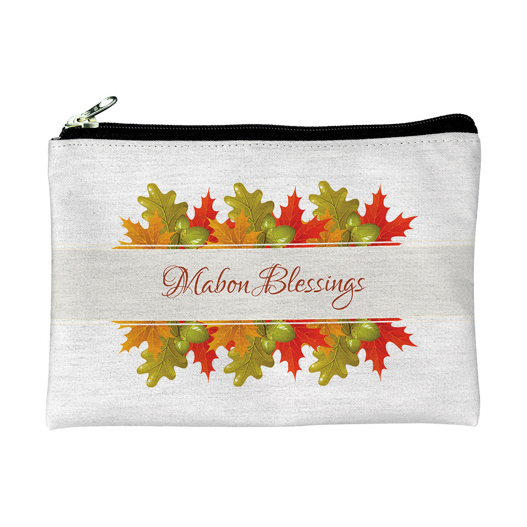 Pouches Mabon Blessings Leaves