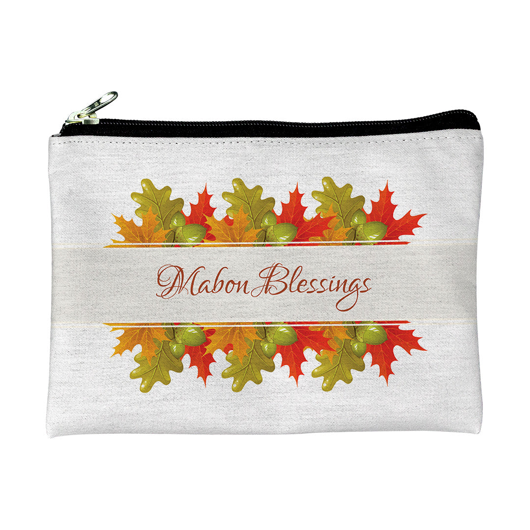 Pouches Mabon Blessings Leaves