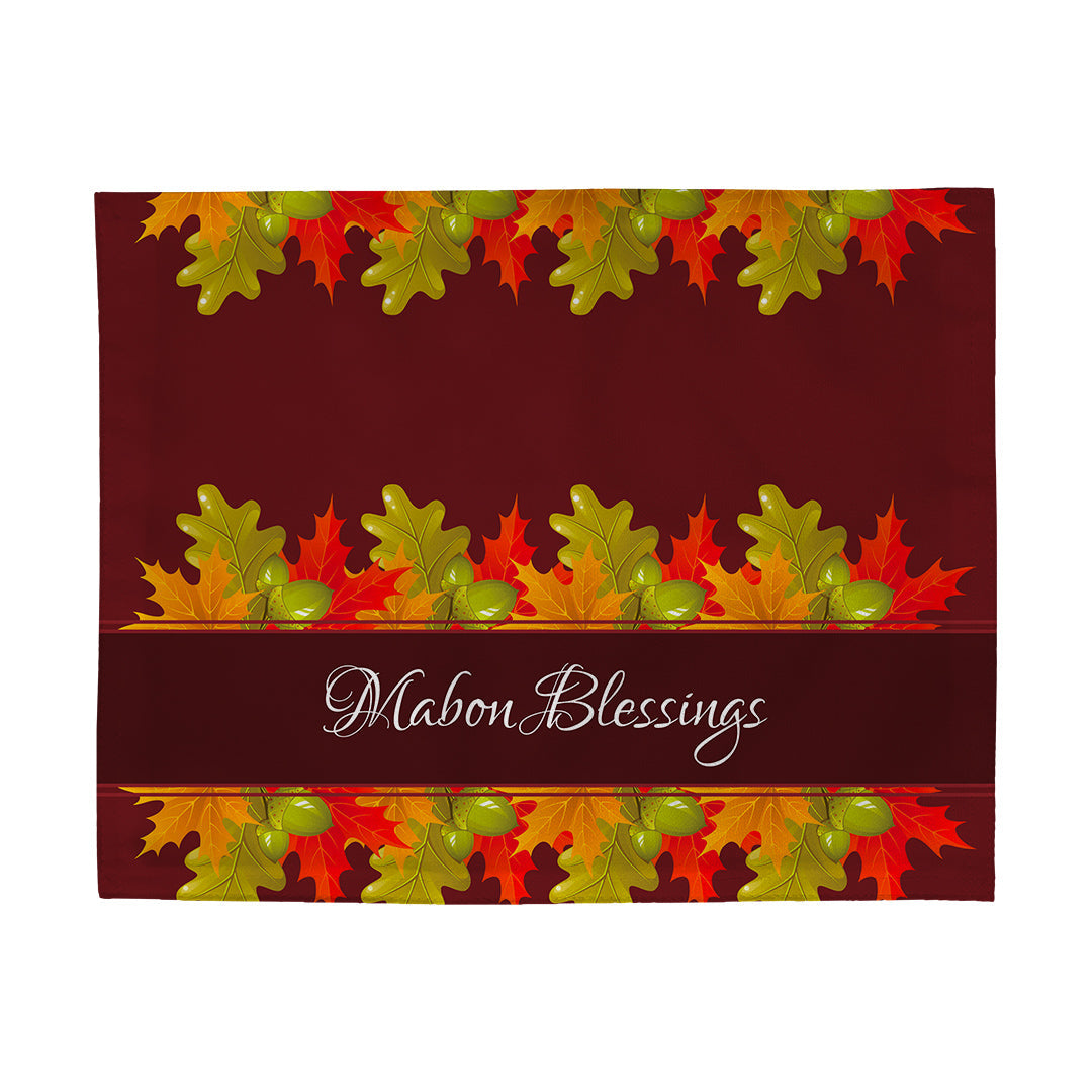 Placemats Mabon Blessings Leaves