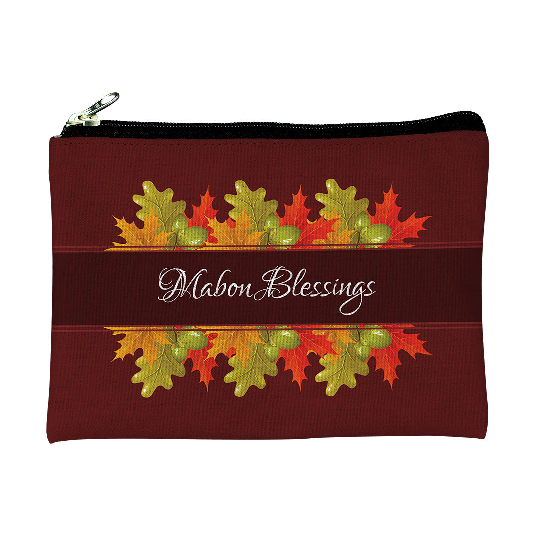 Pouches Mabon Blessings Leaves