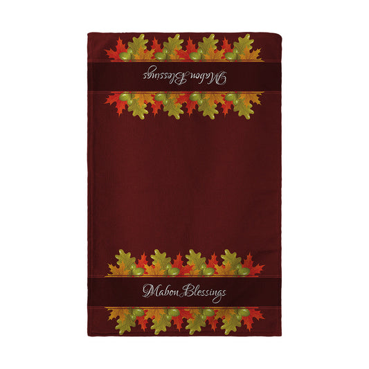 Towels Mabon Blessings Leaves