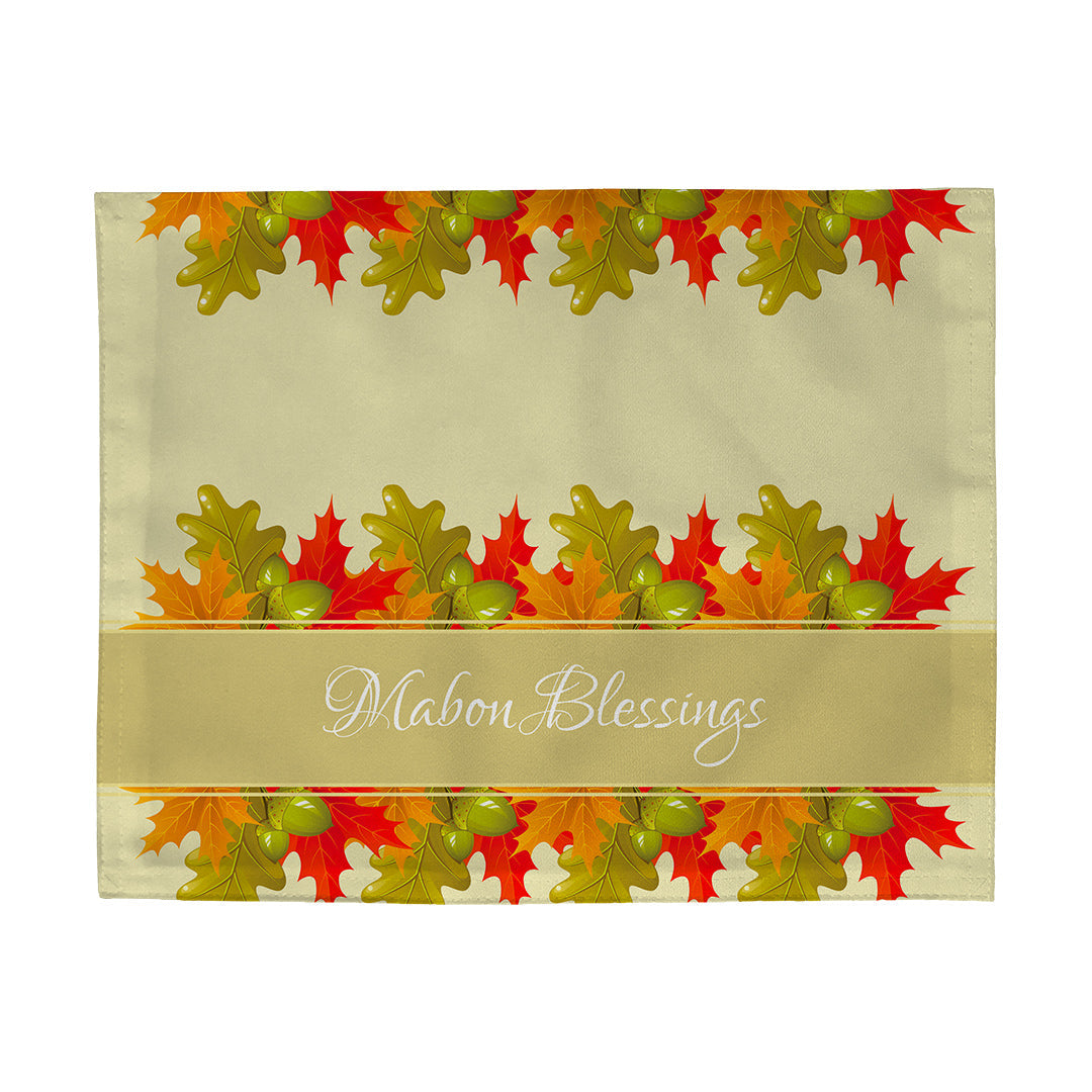 Placemats Mabon Blessings Leaves