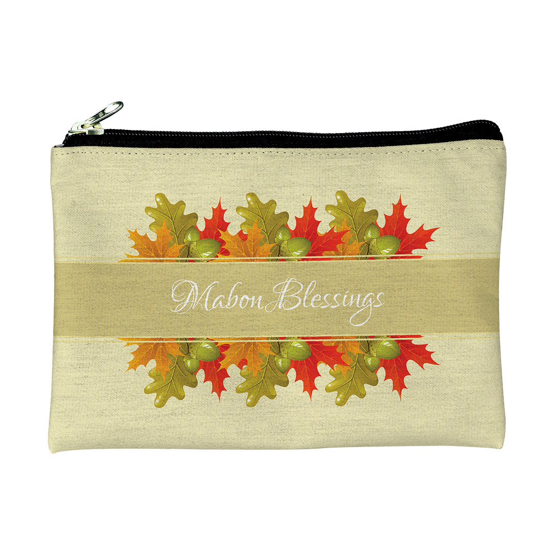 Pouches Mabon Blessings Leaves