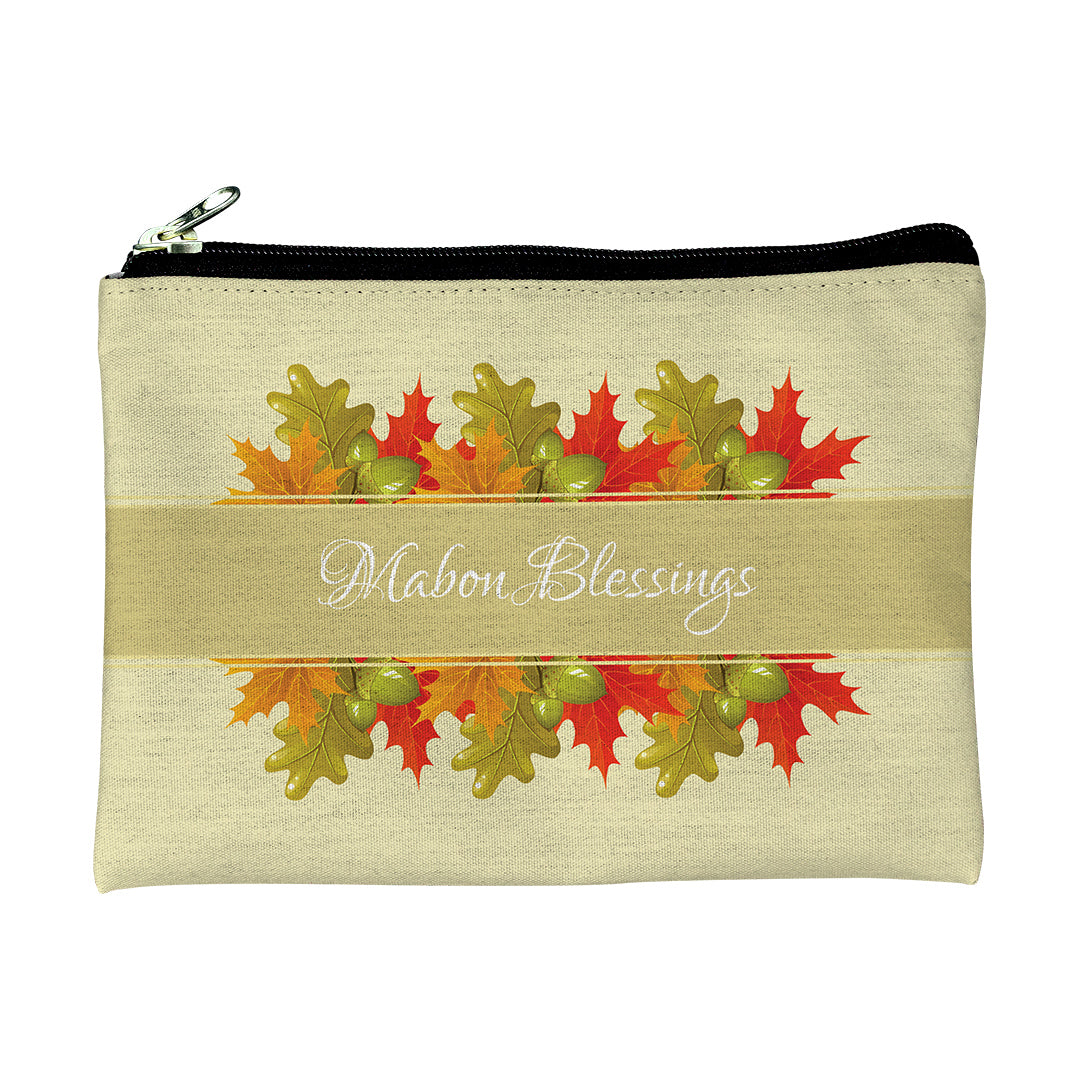 Pouches Mabon Blessings Leaves