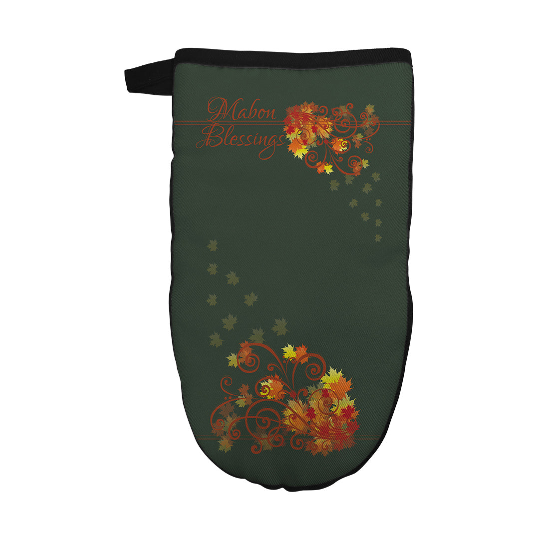 Oven Mitt Mabon Blessings Swirls