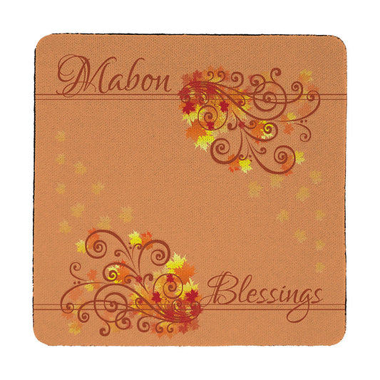 Coaster Mabon Blessings Swirls