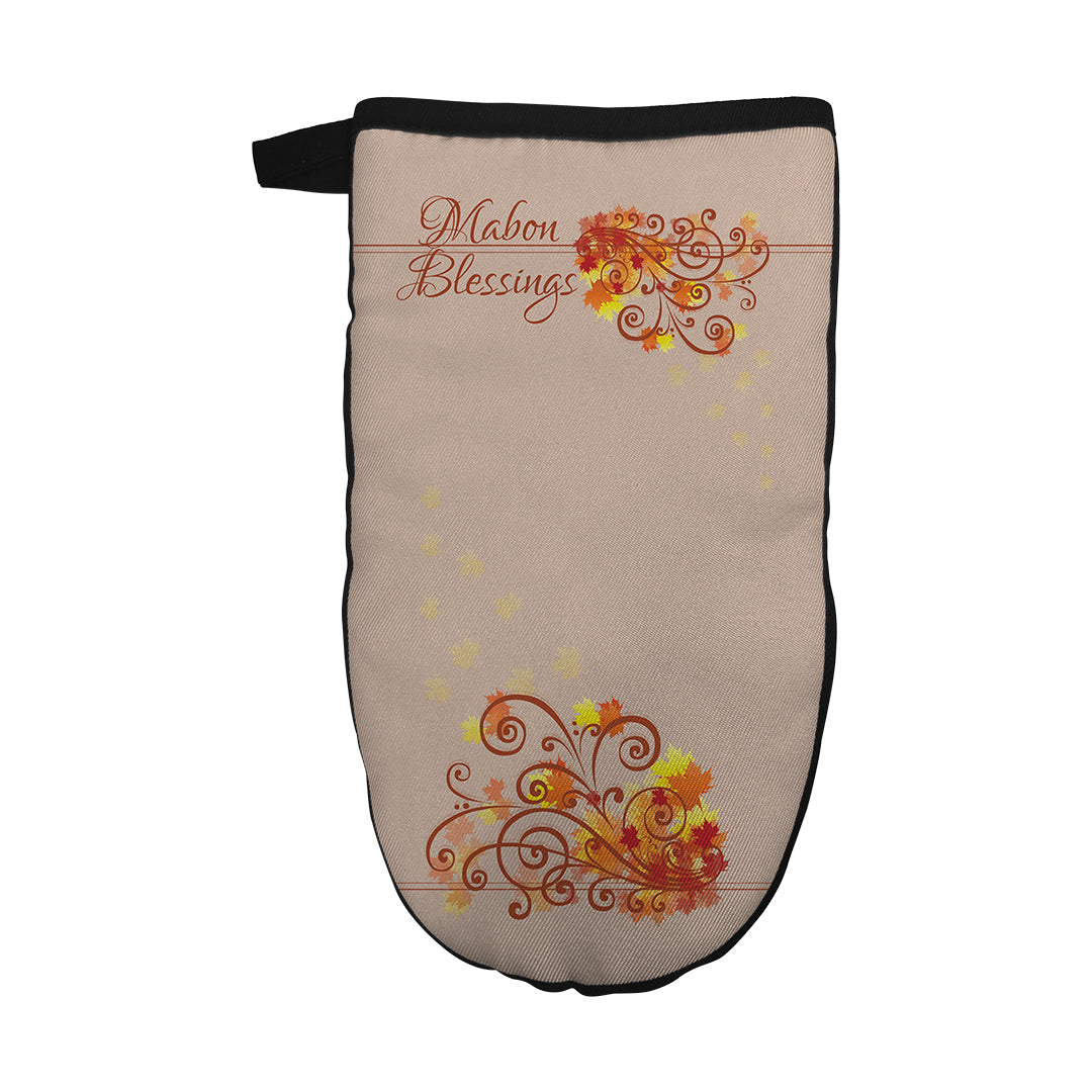 Oven Mitt Mabon Blessings Swirls