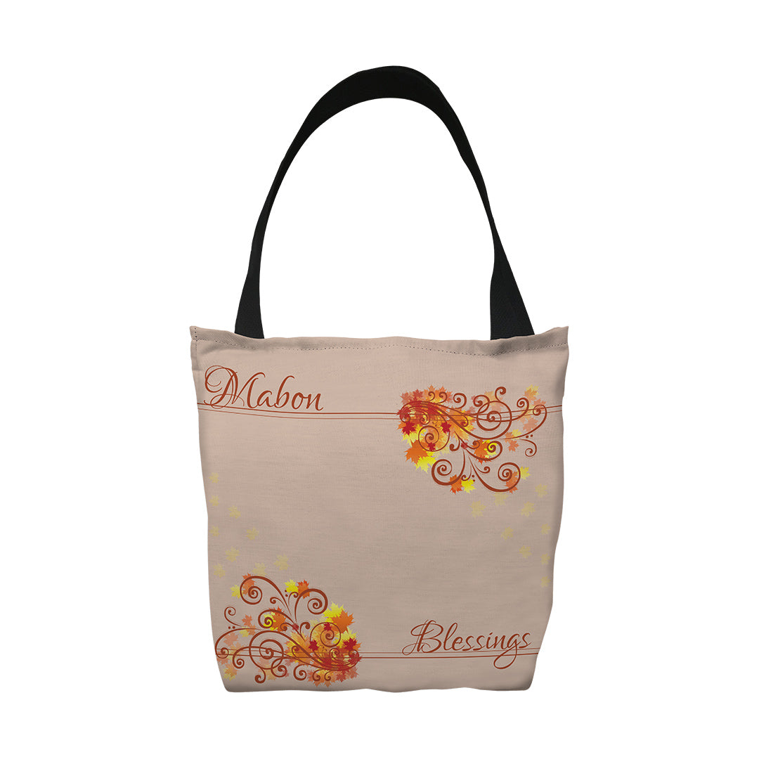 Tote Bags Mabon Blessings Swirls