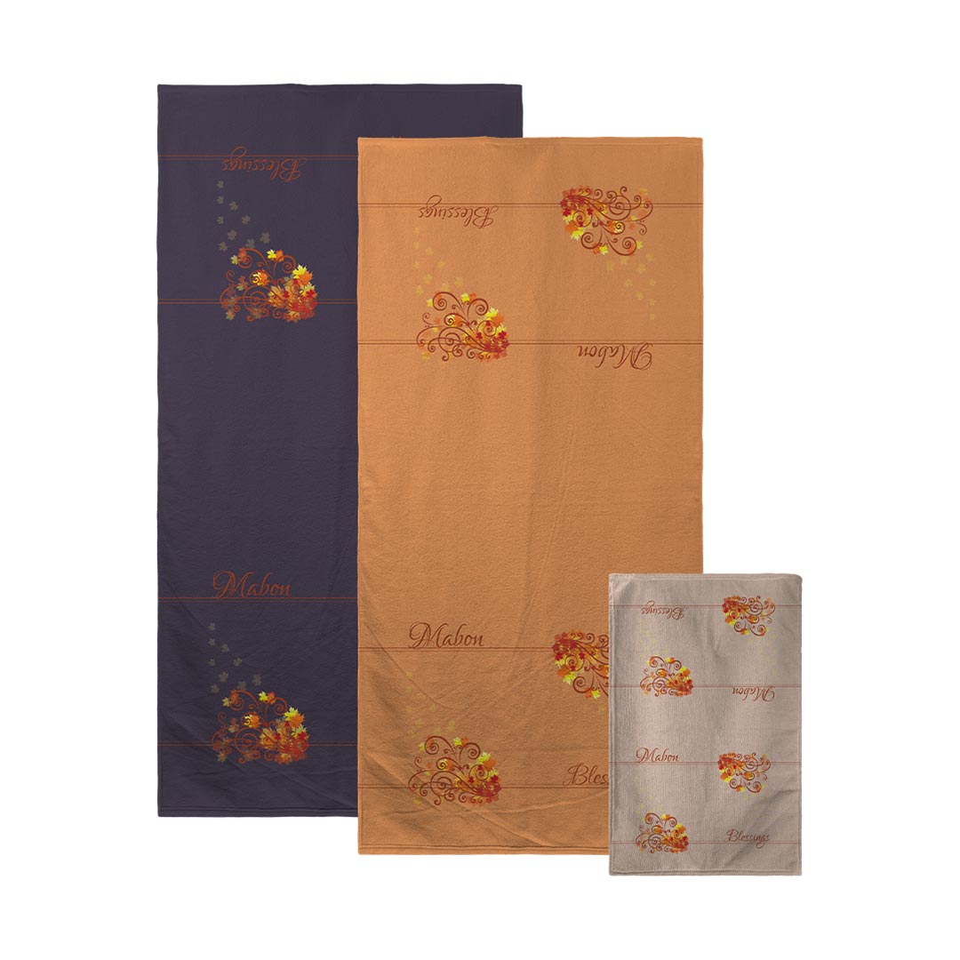 Towels Mabon Blessings Swirls