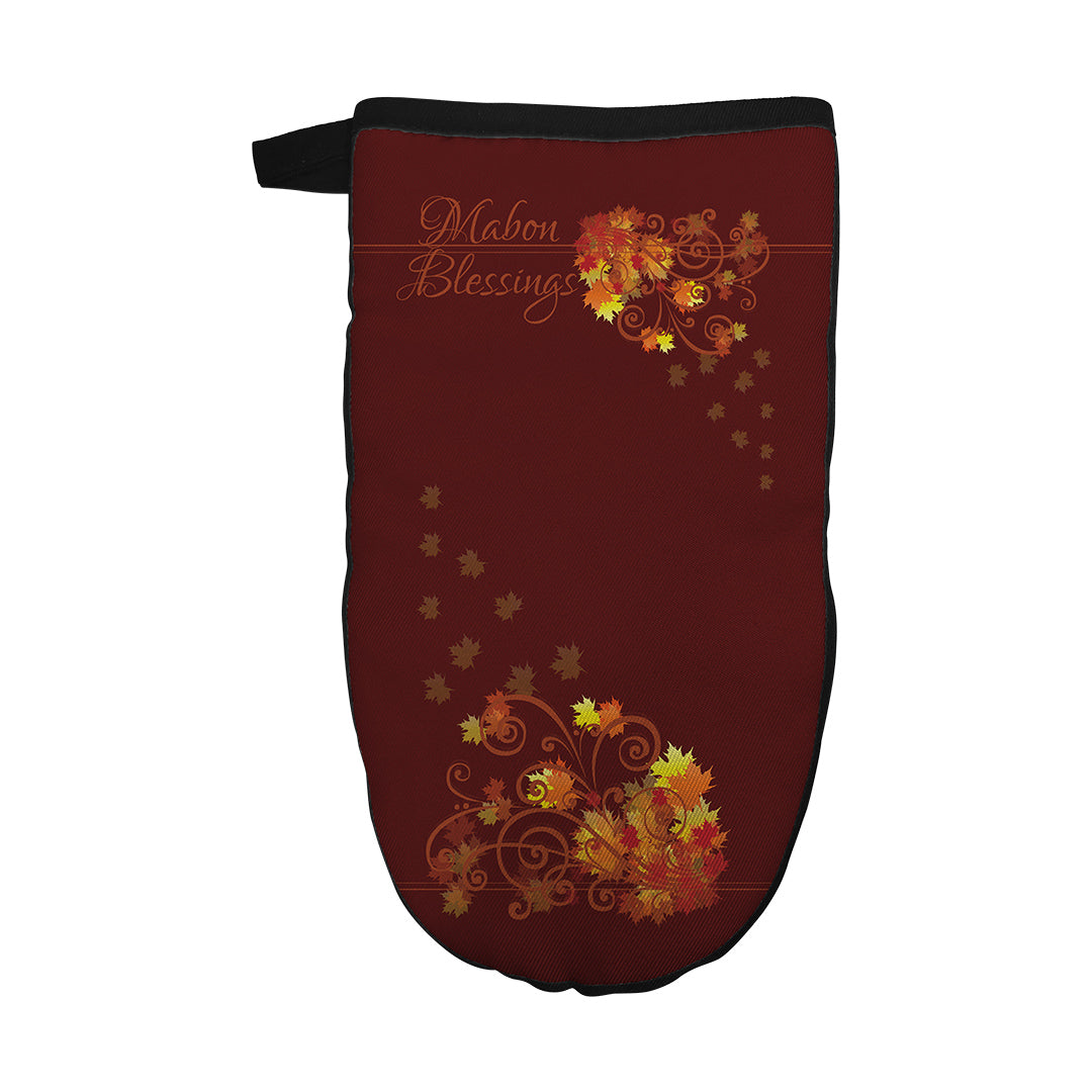 Oven Mitt Mabon Blessings Swirls