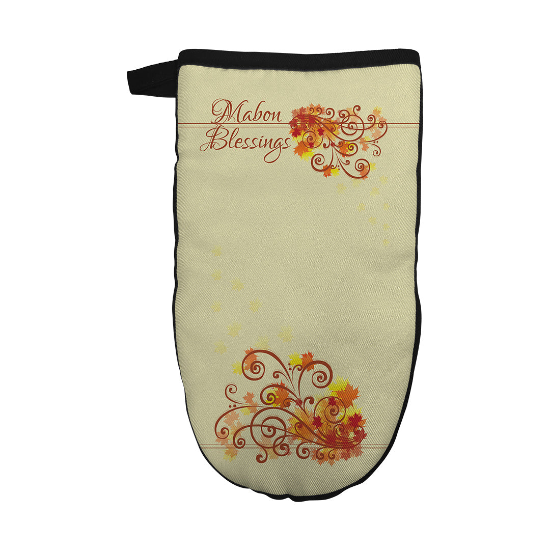 Oven Mitt Mabon Blessings Swirls