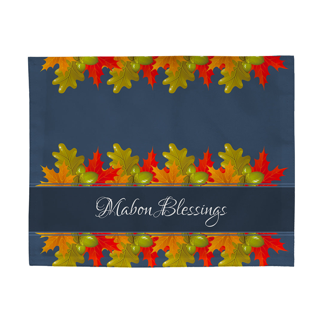 Placemats Mabon Blessings Leaves