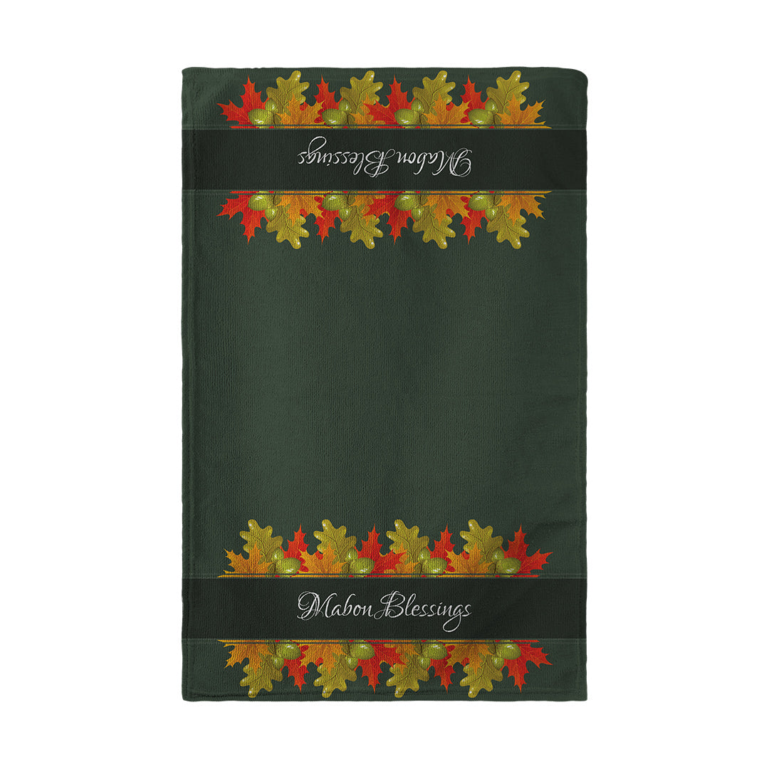 Towels Mabon Blessings Leaves