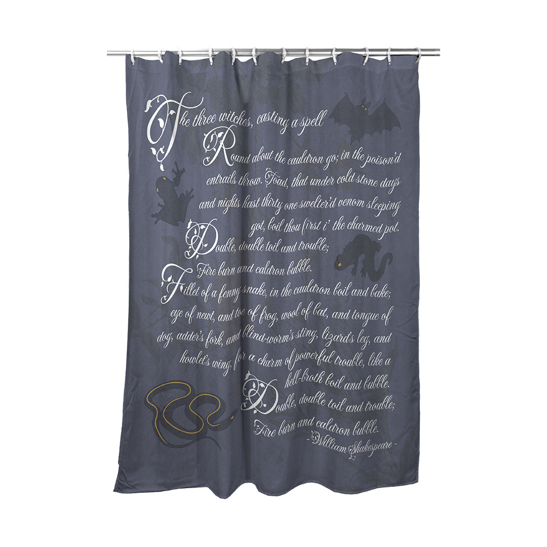 Shower Curtain Macbeth Spell