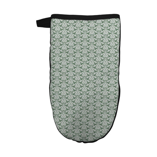 Oven Mitt Patterned Drop Colored