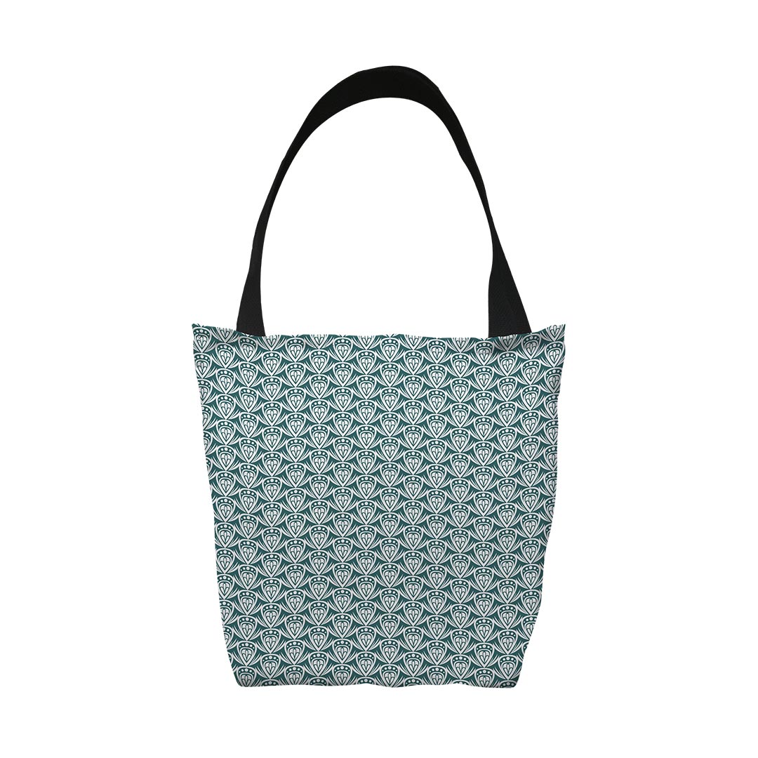 Tote Bags Patterned Drop Colored