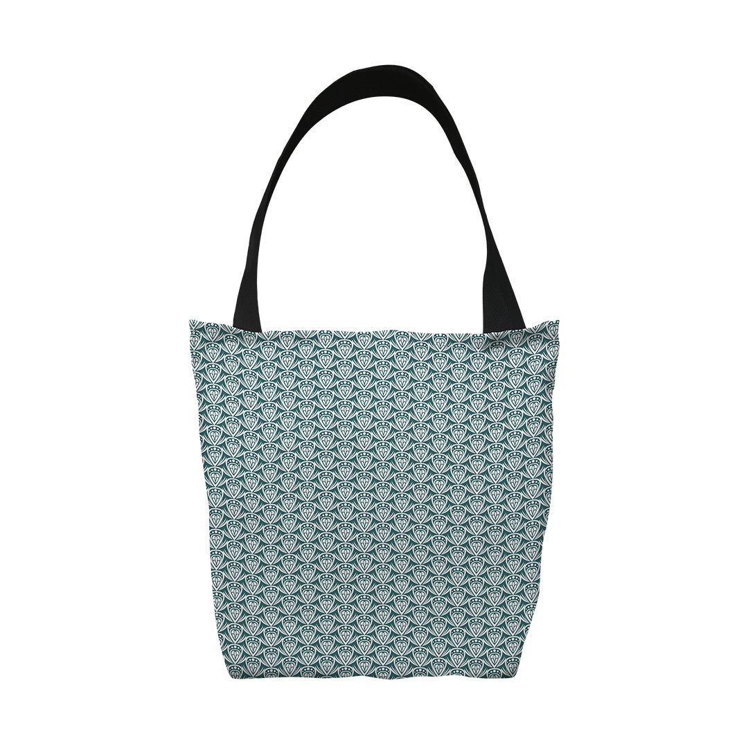 Tote Bags Patterned Drop Colored