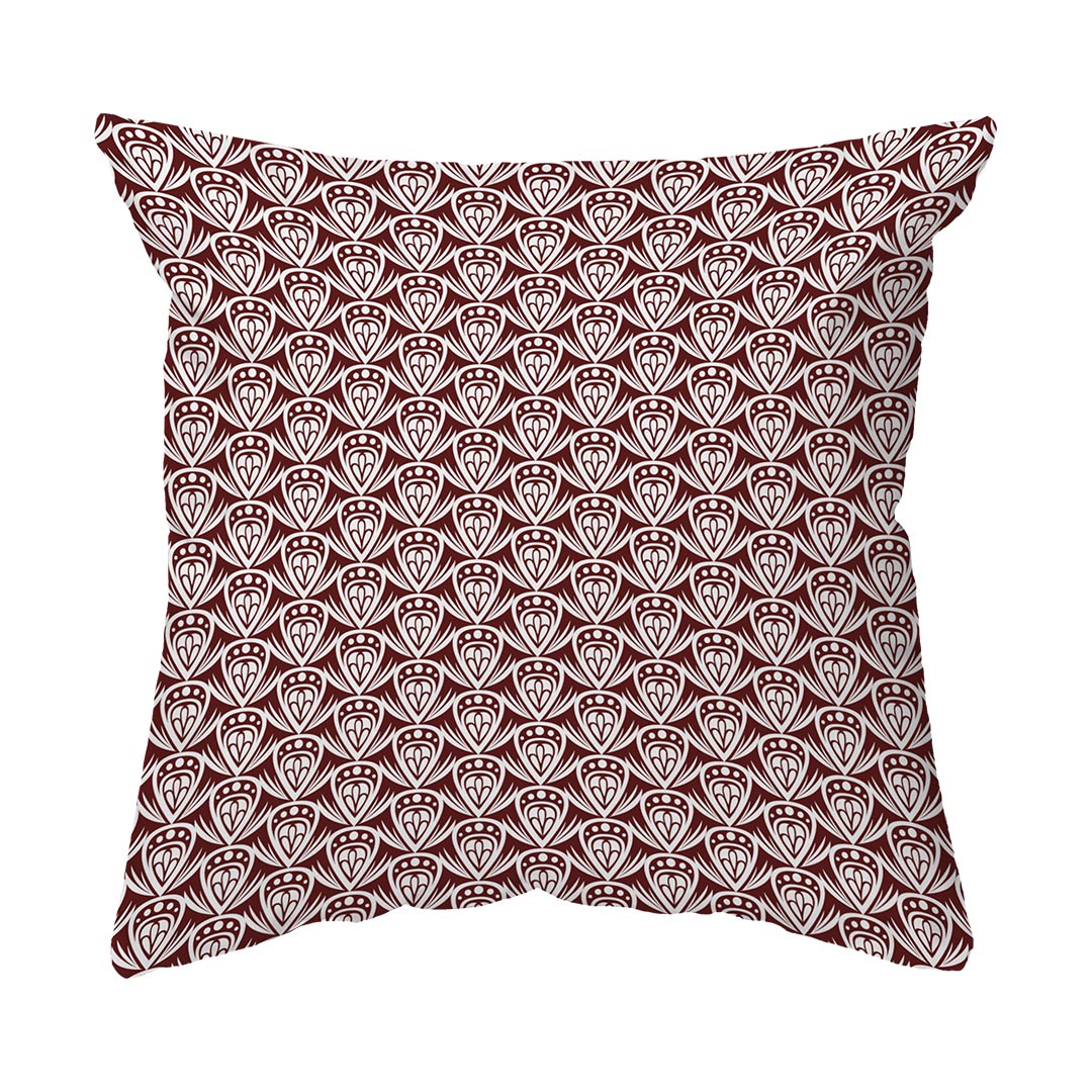 Zippered Pillow Shell Patterned Drop Colored