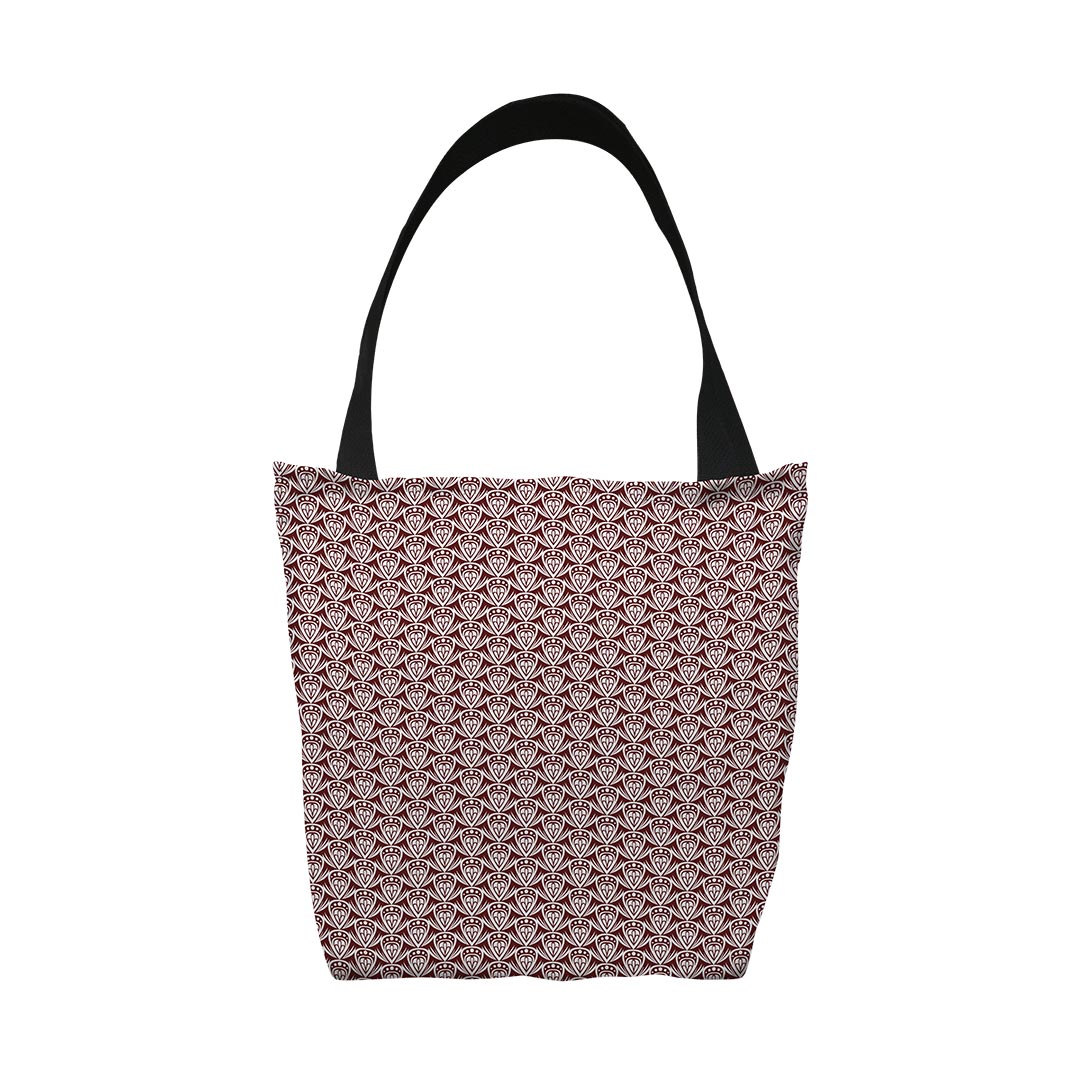 Tote Bags Patterned Drop Colored