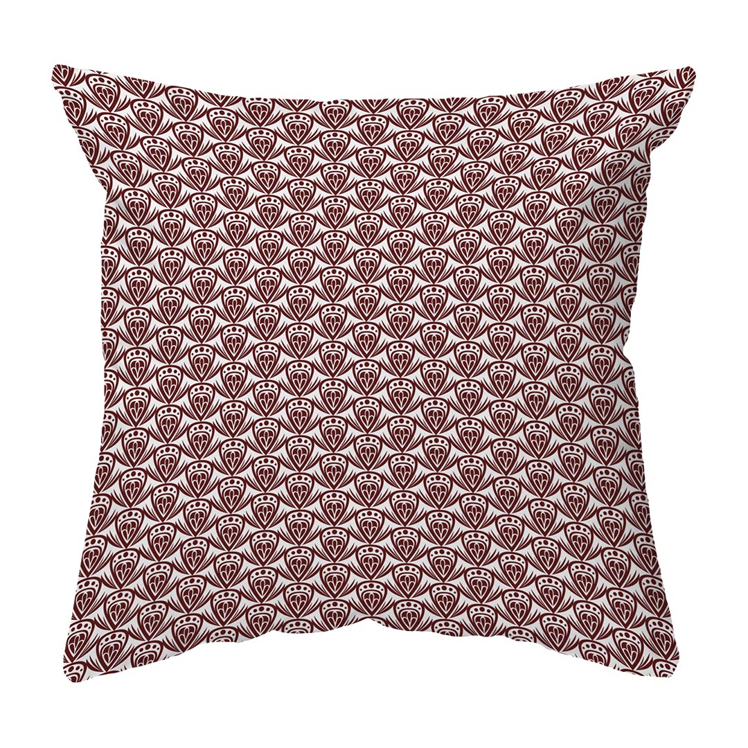 Zippered Pillow Shell Patterned Drop