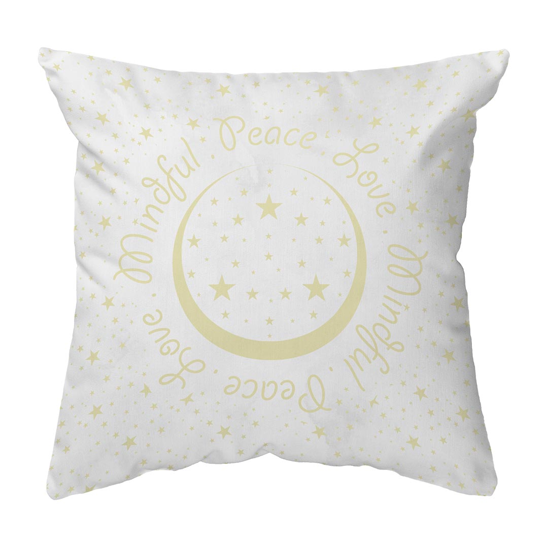 Zippered Pillow Peace.Love.Mindful