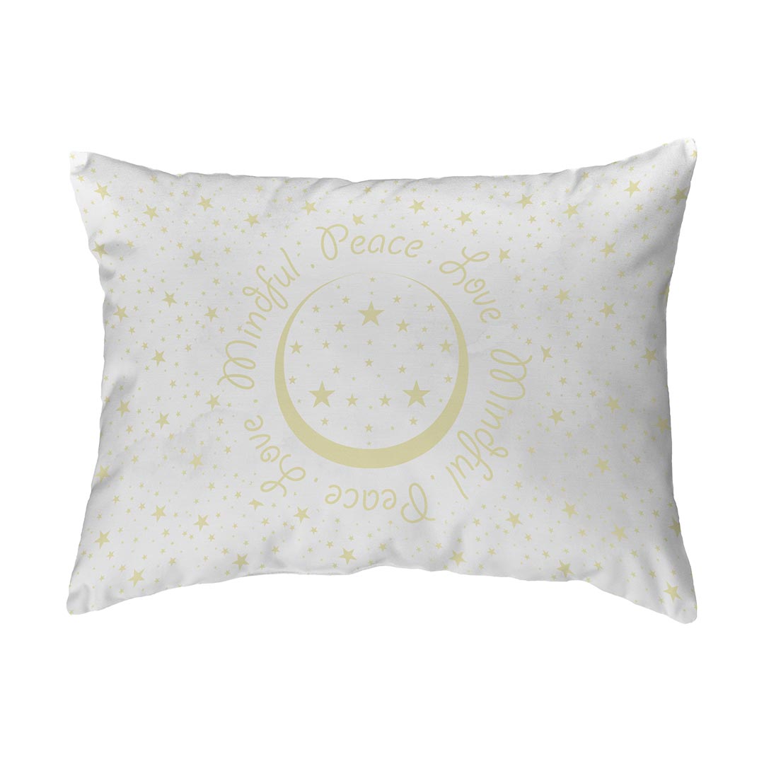 Zippered Pillow Peace.Love.Mindful