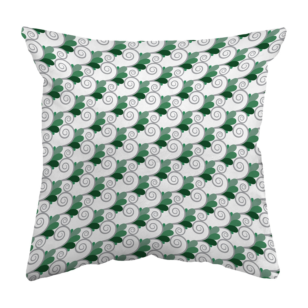 Zippered Pillow Shell Spiral Buds (Amerisuede)