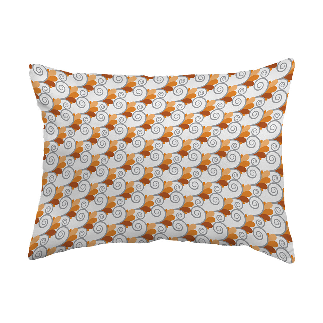 Zippered Pillow Shell Spiral Buds (Amerisuede)