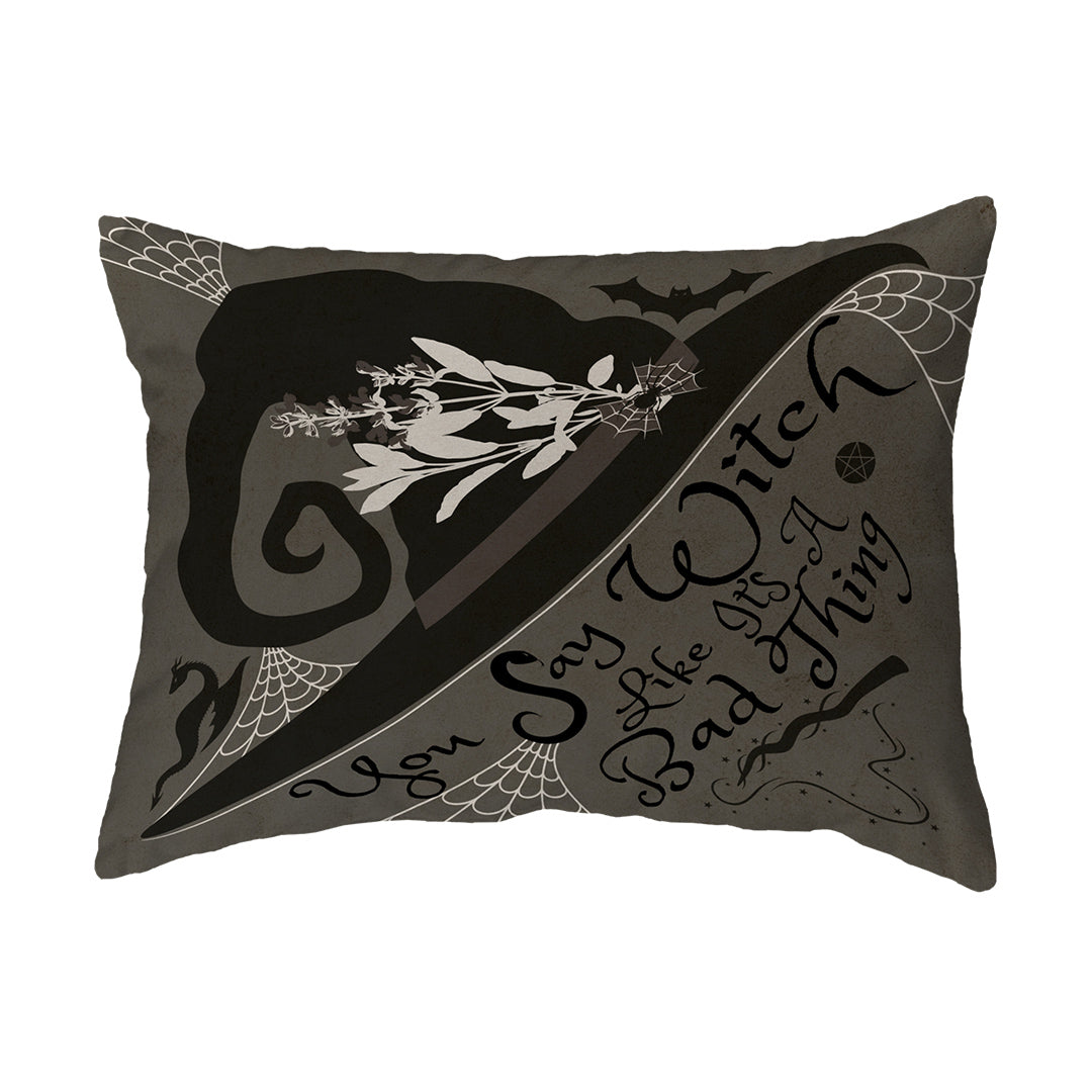 Throw Pillow Spooky Witchy Thing