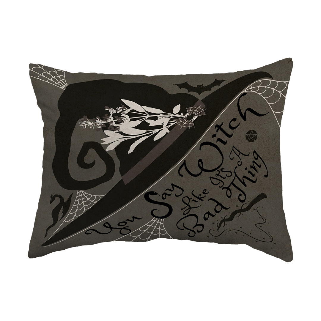 Zippered Pillow Shell Spooky Witchy Thing