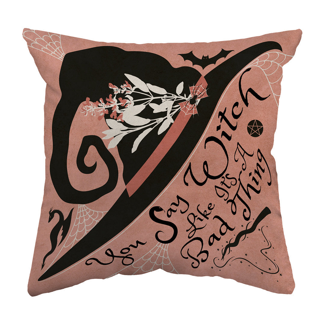 Zippered Pillow Spooky Witchy Thing