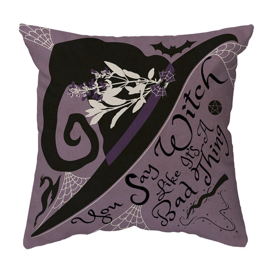 Throw Pillow Spooky Witchy Thing