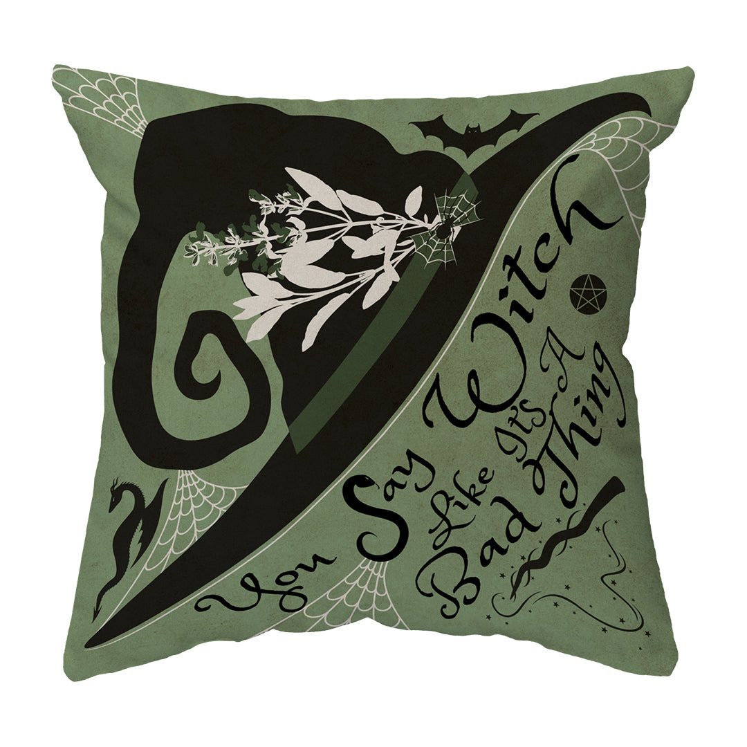 Zippered Pillow Spooky Witchy Thing