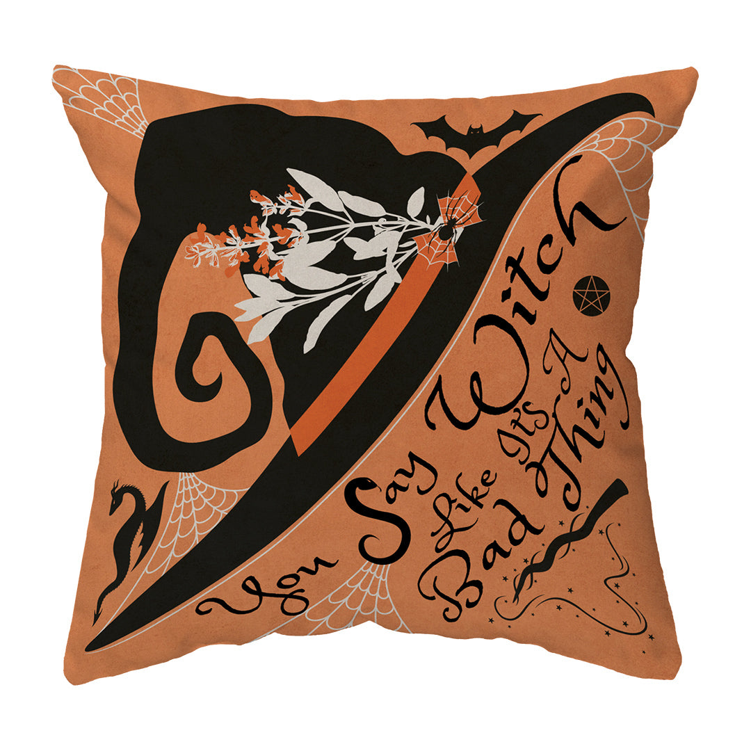 Zippered Pillow Spooky Witchy Thing