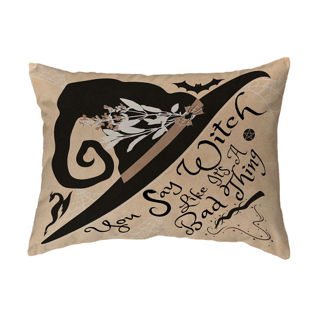 Zippered Pillow Spooky Witchy Thing