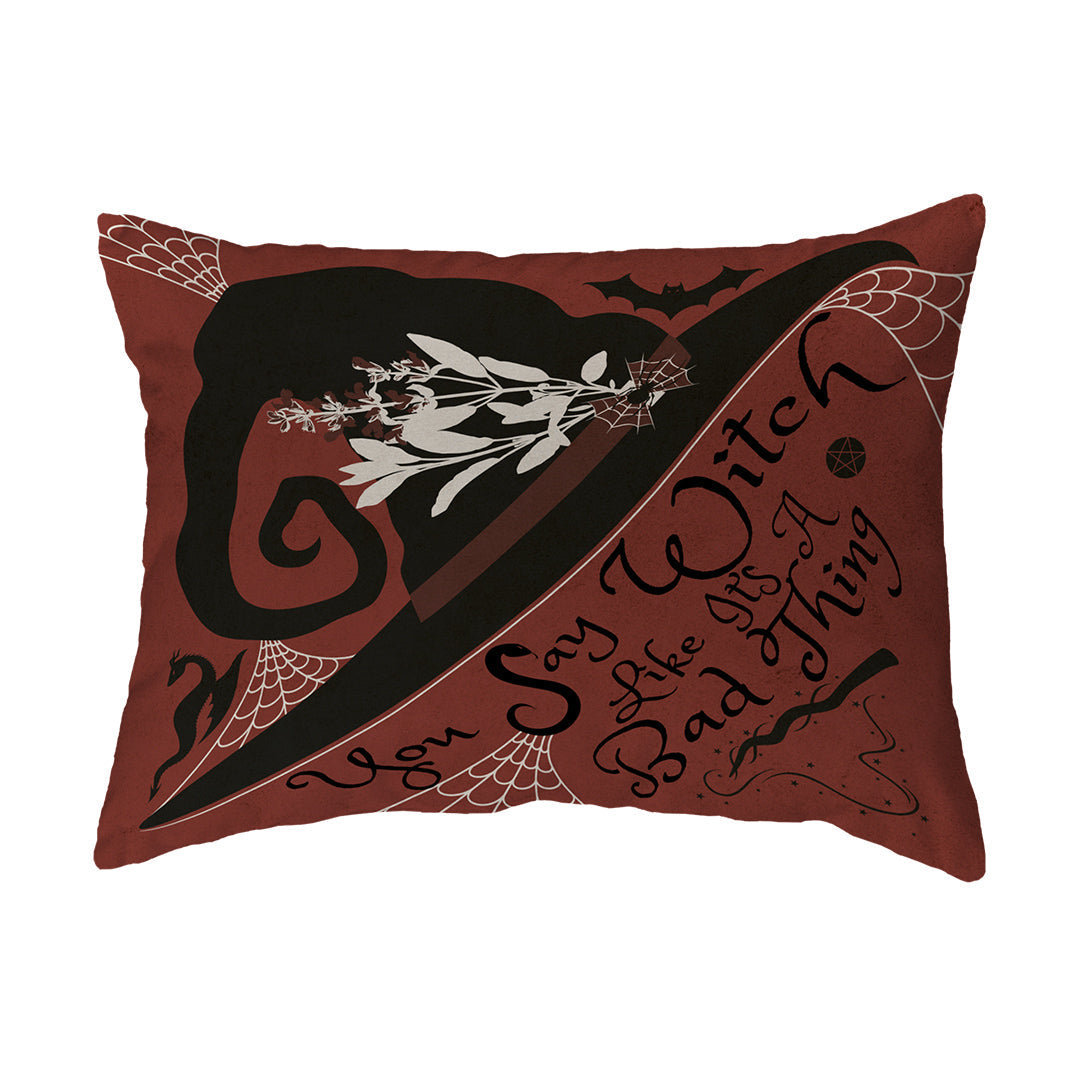 Zippered Pillow Spooky Witchy Thing