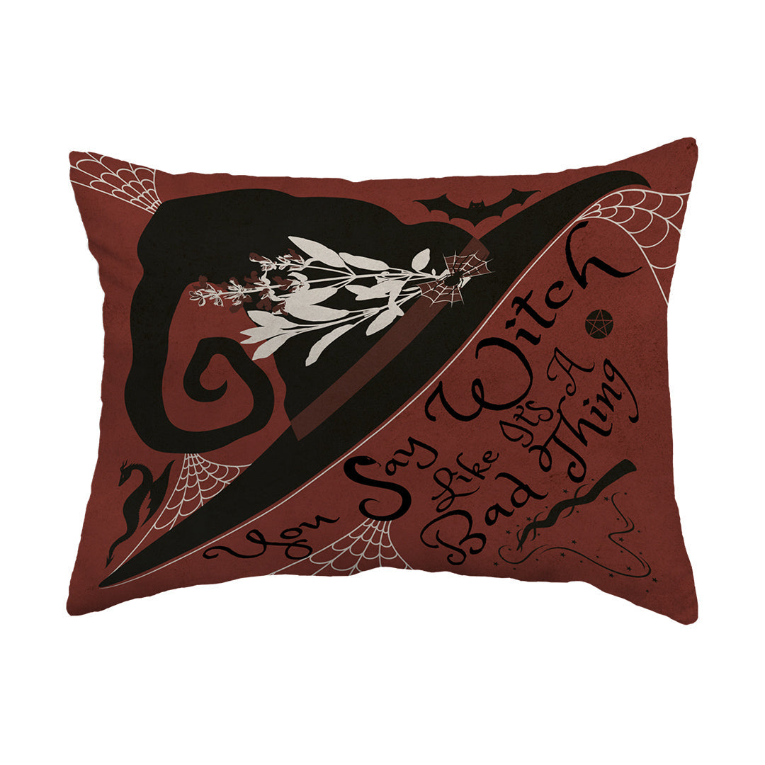 Zippered Pillow Spooky Witchy Thing